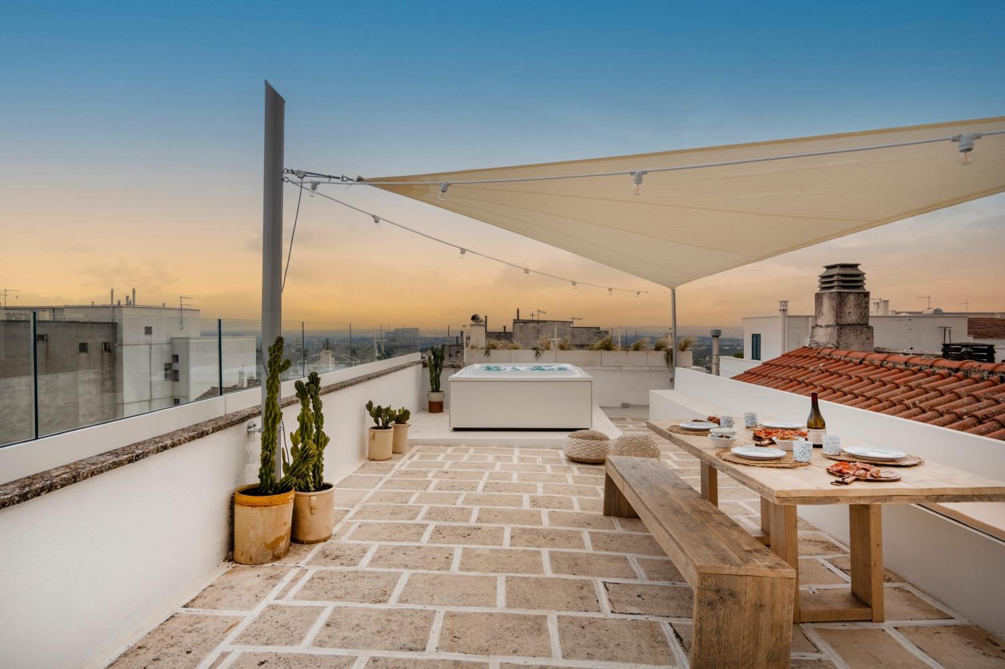 チステルニーノCasa U Burie, Casa Design Con Terrazza Panoramica E Jacuzziアパートメント エクステリア 写真